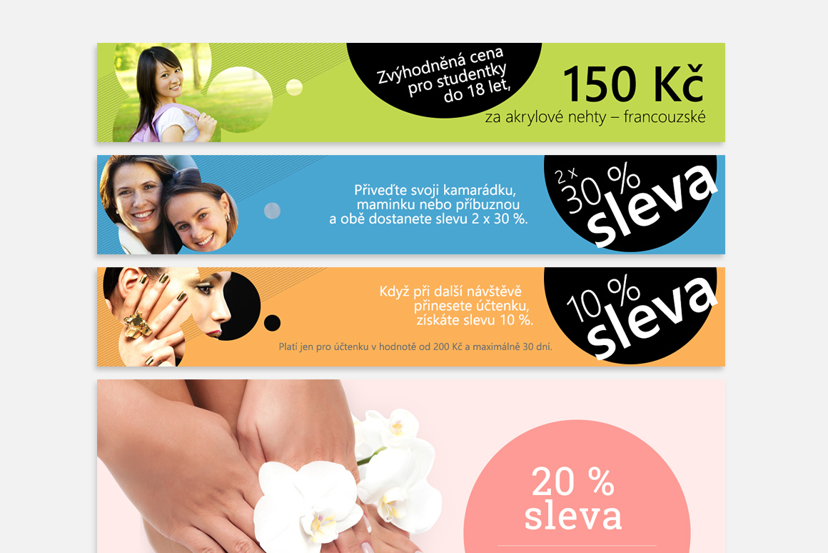 Nail Studio 99 - Ad banners