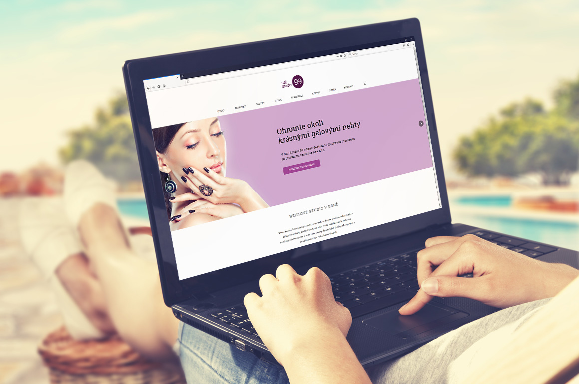 Nail Studio 99 - Responsive website