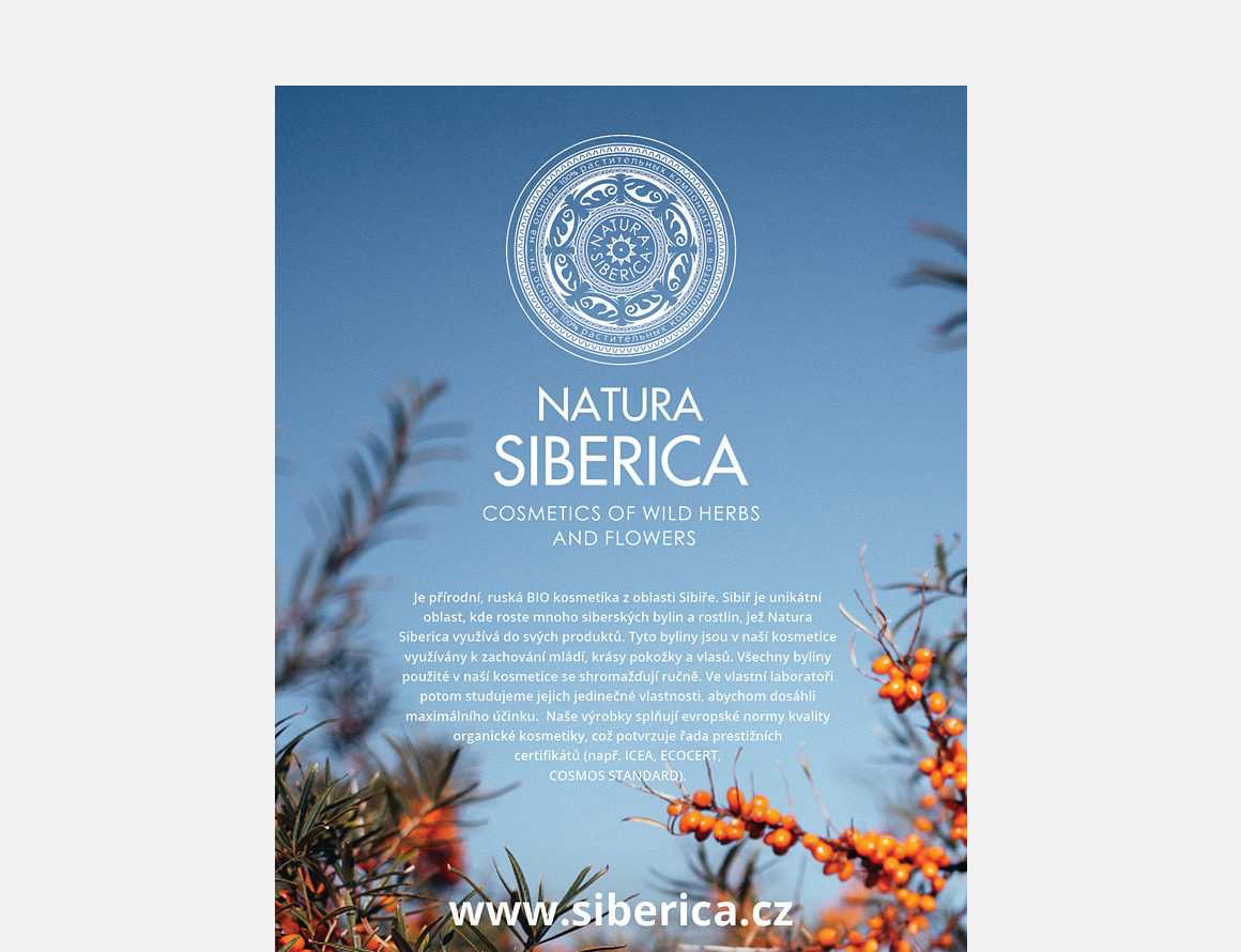 Natura Siberica - Product catalogs